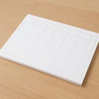 Weekplanner op A4-formaat